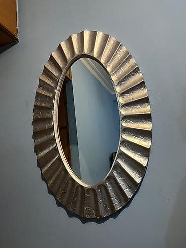Güzgü Divar üçün, Oval, Dekorativ, Çərçivə ilə