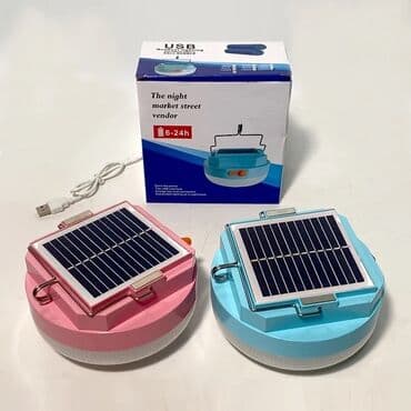 piknik dəsti: Cadir feneri teze mallar 🔺 hem usb hemde gunes paneli ile zaryatka — 1