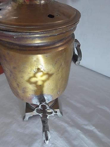 türk samovarı: Antik mis samovar – Tula istehsalı, 

300 azn — 1