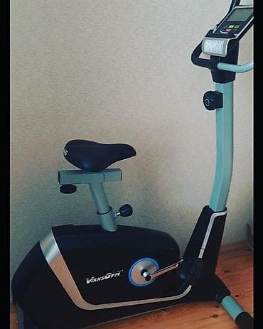 Volksgym firmasının stasionar velosipedi. Kompakt dizaynı evdə idman — 1