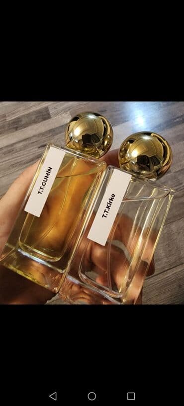 soel parfum memar ecemi: 50ml sadə qablasmada 30ml yağ 20ml suyu Fransa parfum ları bütün — 10