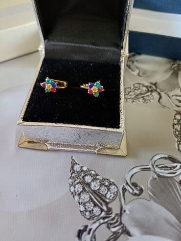 Qızıl alışı: Sırğa, Sarı qızıl, 585 Əyar, 163 g — 4