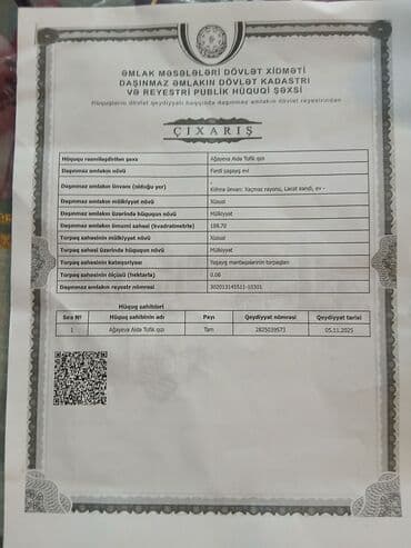 8 mkr ucuz kiraye evler: 4 otaqlı, 150 kv. m, Kredit yoxdur, Orta təmir — 12