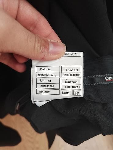 kisi paltosu: Odermark kişi kostyumu - Brend: Odermark Men’s Wear - Parça: Super — 5