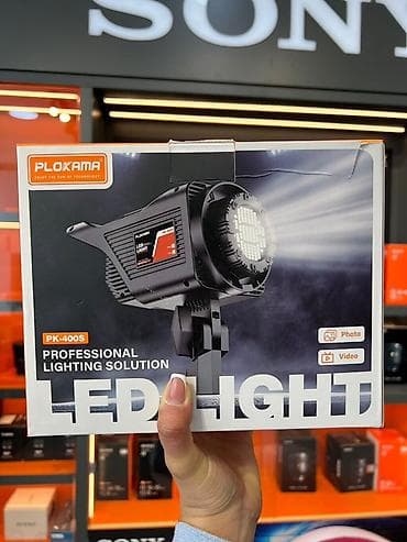 vlog kamera: Plokama PK-400S LED Light – Professional Lighting Solution - Foto və — 1