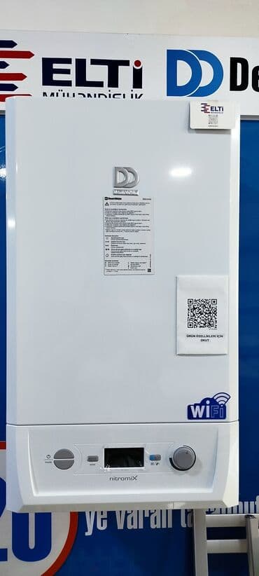 мука: Yeni Kombi DemirDöküm 35 kVt, Zəmanətli, Kredit var — 1