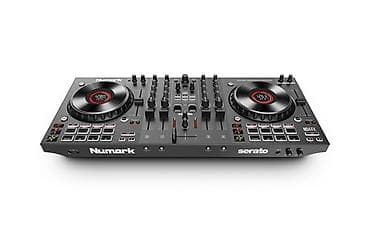 Kontrollerlər: Numark NS4FX – 4 göyərtəli peşəkar DJ kontrolleri + iki səviyyəli — 6