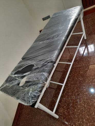 tibbi nümayəndə nədir: Yeni, Masaj kuşetkası, Qatlanmayan, rəng - Ağ — 4