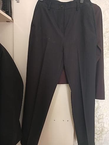 Digər kişi geyimləri: Klassik xanim salvari – qara rəng. koton - Kəsim: düz, azca daralan — 3