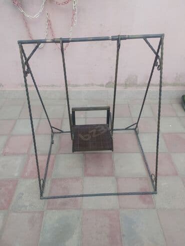 uşaq yellənçəkləri: Ushaqlar üçün yellencek Bag evi Heyet evi Park ucun. Yellencek — 1