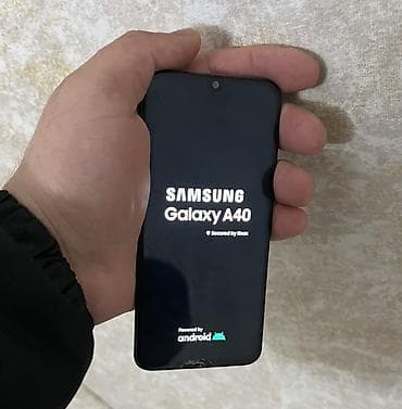 saz internet modem: Samsung Galaxy A40, 64 GB, İki sim kartlı — 1