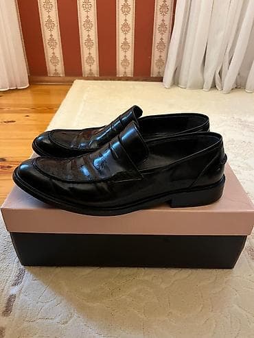 klassik ayaqqabı: Məhsul: Kişi klassik loafer ayaqqabıları Razmer 42 - Rəng: qara - — 3