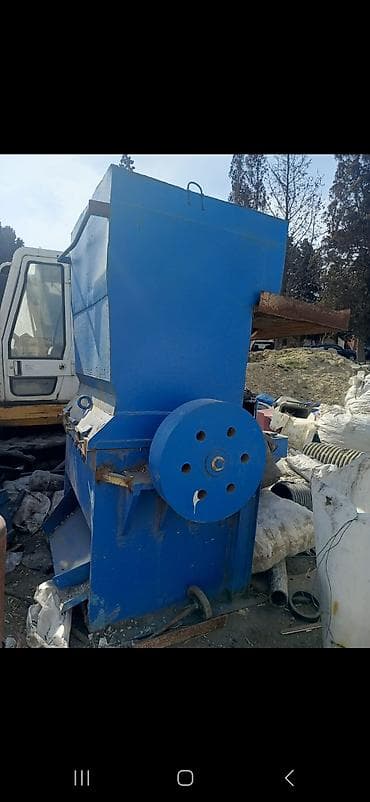 Drabilka. Ağır sənaye üçün plastik/metal tullantıların xırdalanması