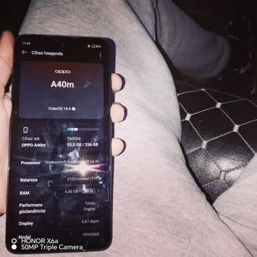 Oppo A9x, 256 GB, rəng - Boz lalafo.az -da Oppo A9x, 256 GB, rəng - Boz