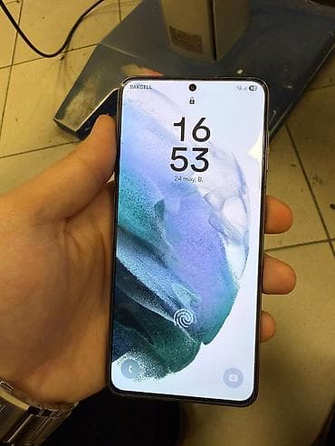 ps4 hard disk: Samsung Galaxy S21, 256 GB, rəng - Boz, Sensor, Barmaq izi, Simsiz şarj — 6