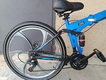 Toba 209 qatlanan dağ velosipedi.26 lıq. Uşaq sürə bilmədiyi üçün — 2