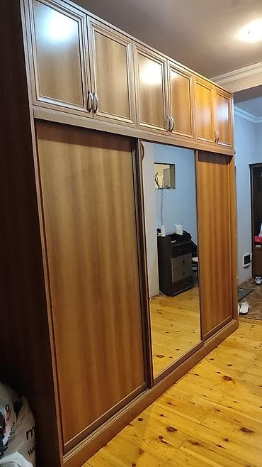 3 qapılı, Güzgülü, Qəhvəyi, Digər material, Kupe, Düz dolab lalafo.az -da 3 qapılı, Güzgülü, Qəhvəyi, Digər material, Kupe, Düz dolab