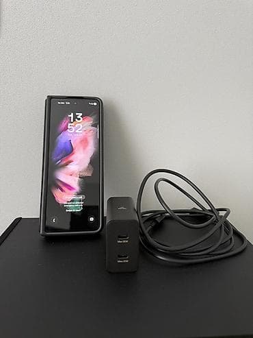 data modem sim card: Samsung Galaxy Z Fold 3, 256 GB, rəng - Qara, Sensor, Barmaq izi, İki sim kartlı — 5