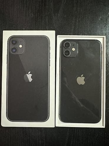 ucuz telefonlar iphone: IPhone 11, 64 GB, Qara, Face ID — 2