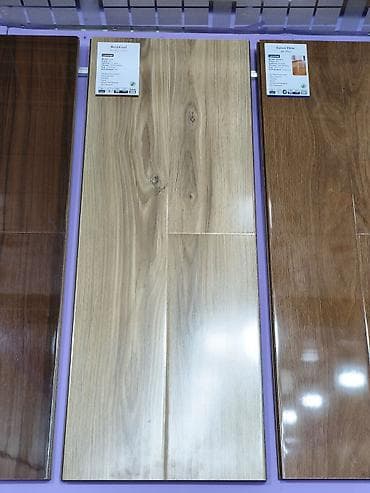 Laminat döşəmə paneli – təbii ağac naxışlı, iri taxta lövhə effektli