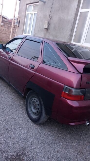 vito stopu: LADA 2112 hatchback - Kuzov: 5 qapılı hatchback, bordovı rəng - Arxa — 8