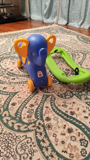 usaq yellencekleri sederek: Качалка детская слоник для малыша до 3 - ёх лет, разъёмная на калёсаж — 4