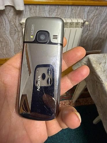 Nokia 6700 Slide, rəng - Gümüşü, Düyməli