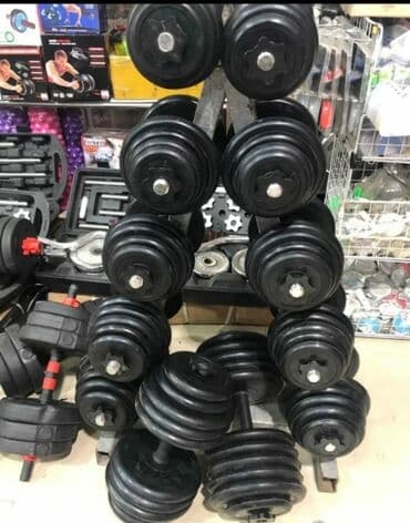 турник для дома: Гантели, Вес: 10 кг, Новый — 1