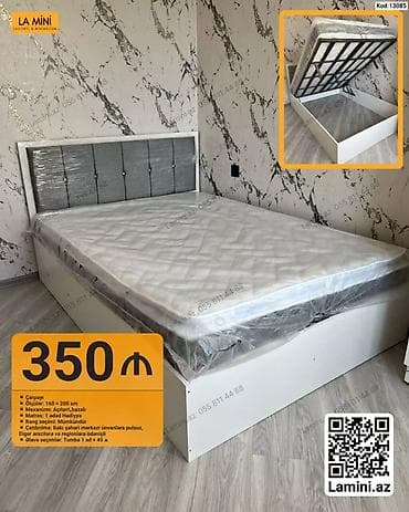 islenmis matras: Çarpayı – LA MINI (Kod: 13085) - Ölçülər: 160 × 200 sm - Mexanizm — 1