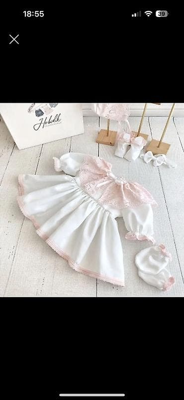 Uşaq dəsti, Qız üçün, 0 - 3 ay