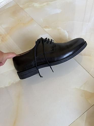 prada eynək: Məhsul: Qara rəngli dəri klassik ayaqqabı - Model: Bağlı, klassik — 5
