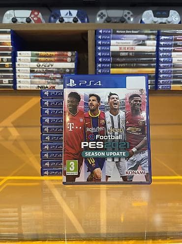 Elektronika: PES 2021-PS4 diski Oyun diski tam işlək vəziyyətdədir, heç bir cızığı — 1