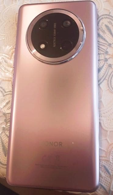 iphone x 2 ci el: Honor X9a, rəng - Çəhrayı, Barmaq izi — 2