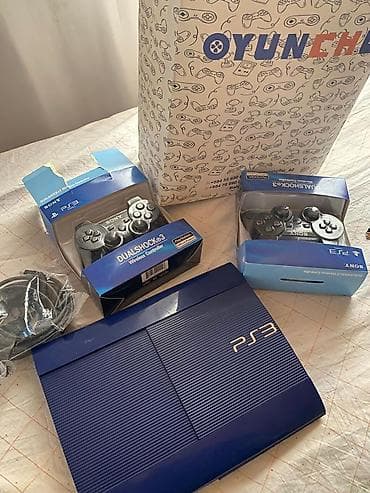 PS3 (Sony PlayStation 3): Ps3 9 ay evvel alinib. Satilir 250azn. 9ayda cemi 10 defe istifade — 1