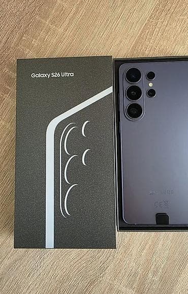 Samsung Galaxy S26 Ultra, 256 GB, Zəmanət, İki sim kartlı, Sənədlərlə lalafo.az -da Samsung Galaxy S26 Ultra, 256 GB, Zəmanət, İki sim kartlı, Sənədlərlə