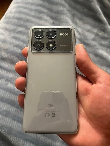 dji osmo mobile: Poco X6 Pro, 512 GB, rəng - Boz, Barmaq izi, Face ID — 5