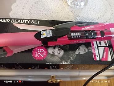 keratin utusu: Saç buran maşa 120 - 200 °C, İşlənmiş, Ödənişli çatdırılma — 2
