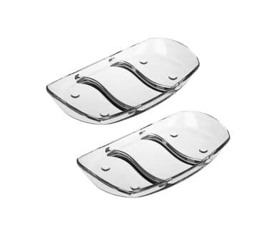 Mətbəx aksesuarları: Boşqablar, 2 ədədli dəst, Şüşə — 3