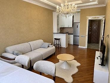 Mənzillər: İcarəyə verilir 2 otaqlı yeni tikili 65 m², Nəriman Nərimanov m — 6