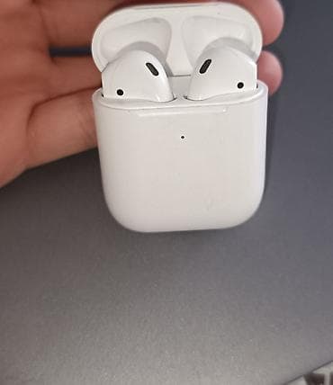 blutuz qulaqlıq: Simsiz (Bluetooth) Qulaqcıqlar, Apple, rəng - Ağ — 1