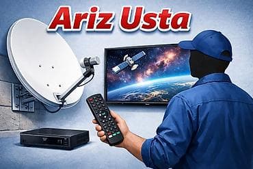 rus dilinde tercume: Krosnu ustası Televizor divar asılma qurraşdırılması Krosna antena — 1