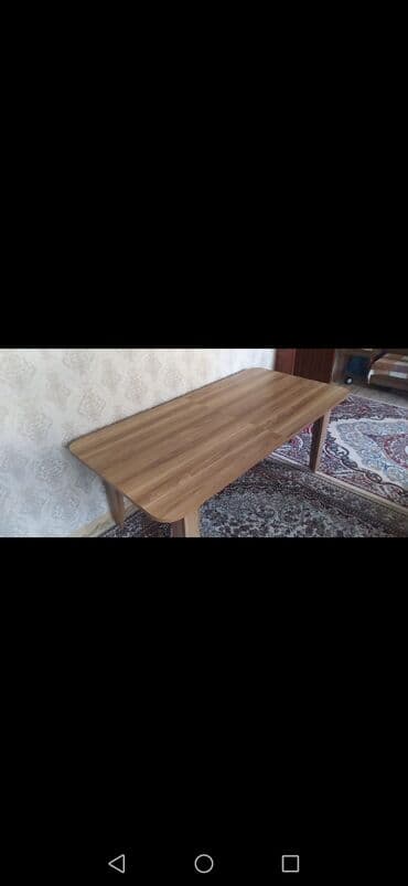 Masalar: Qonaq masası, İşlənmiş, Açılan, MDF, Dördbucaq masa — 2