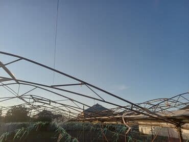 купить измельчитель сена бу: Sera karkası və aksesuarları 2 eded 40 metre uzunluğu 17 metre eni — 7