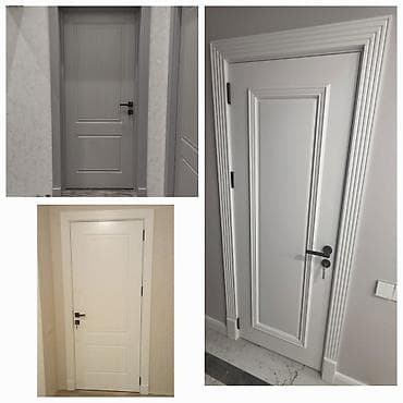 Mətbəx üçün Yeni Otaq qapısı Çərçivə ilə, Zəmanətli, Ödənişli quraşdırma, Ödənişli çatdırılma