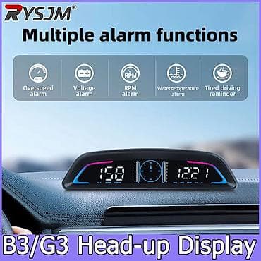 Digər avtoelektronika: Avtomobil üçün Universal HUD (Head-Up Display) Rəqəmsal Göstərici — 2