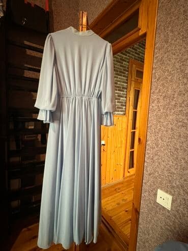 zerli don: Mavi rəngli uzun don – MAGRO brendli. Mere Fashiondan 189 mana alınıb — 2