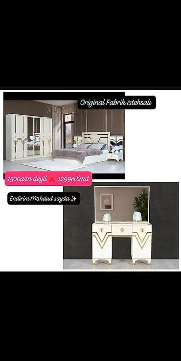 Original fabrik istehsalı yataq otağı dəstləri Model xüsusiyyətləri