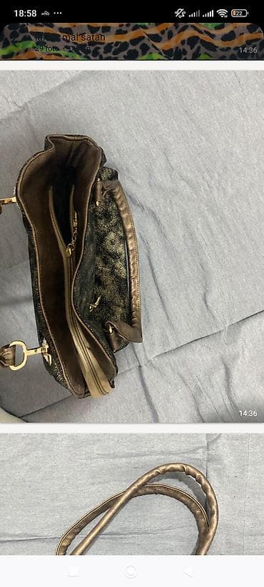 qaqa stili: Hamısını götürənə 3-4 manatdan Qara çiyin çantası – zəncirli qayışlı — 4