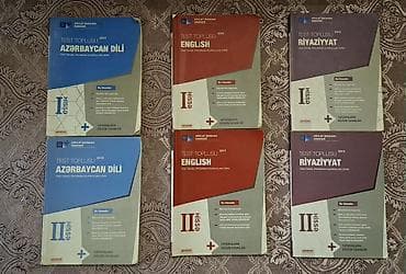 Testlər: DİM “Test Toplusu 2019” seriyası – 6 kitab dəsti Fənlər və hissələr — 1