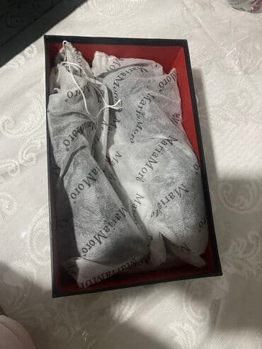 зеленые туфли: Туфли, Размер: 36, цвет - Черный, Б/у — 5